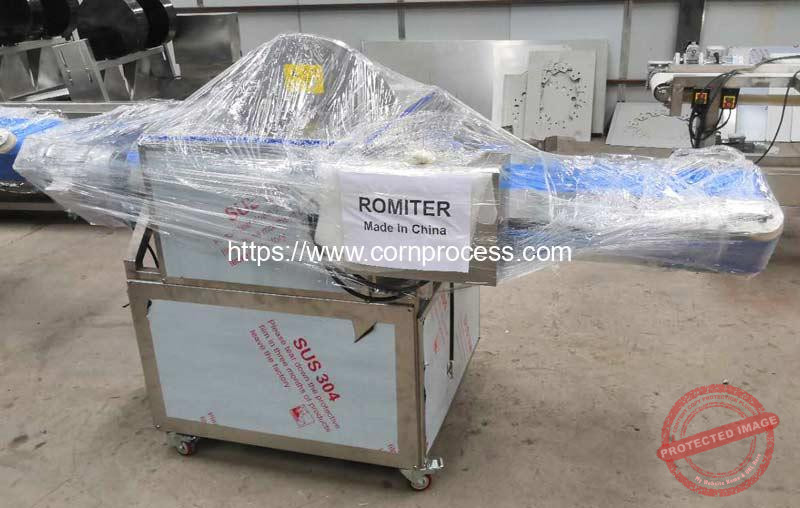 Automatic-Sweet-Corn-Half-Divding-Cutting-Machine-Delivery